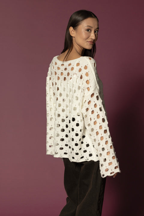 EKRU — AJURLU TRİKO KAZAK