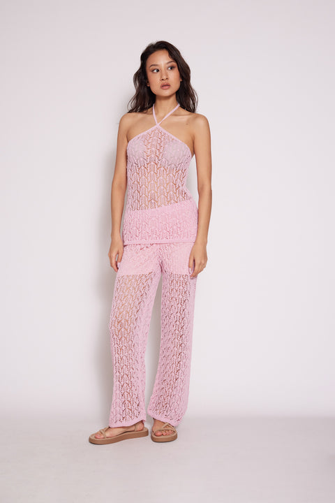 PEMBE — AJURLU TRİKO TAKIM