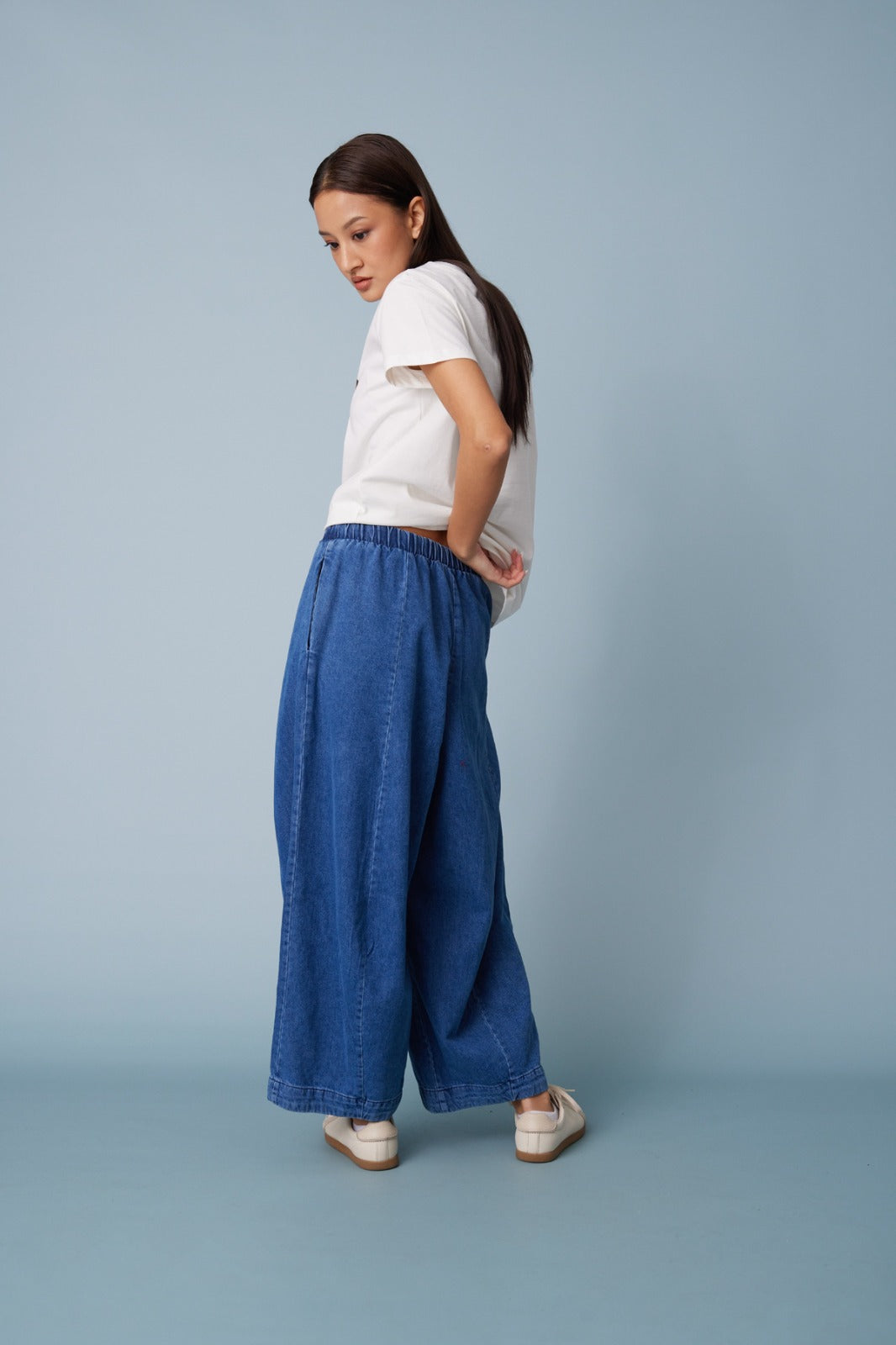 BARREL FIT DENIM PANTOLON