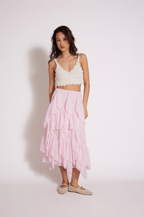 PEMBE — FIRFIRLI UZUN ETEK