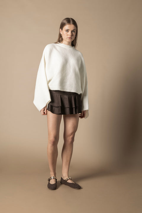 EKRU — OVERSİZE KAZAK