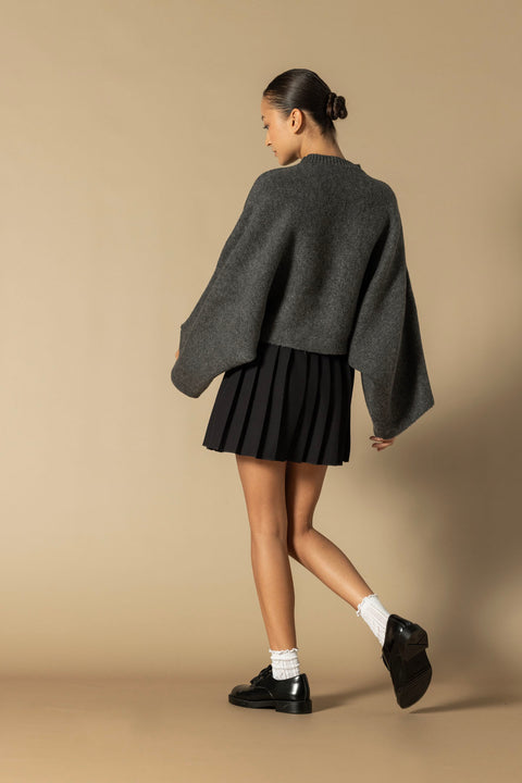 ANTRASİT — OVERSİZE KAZAK