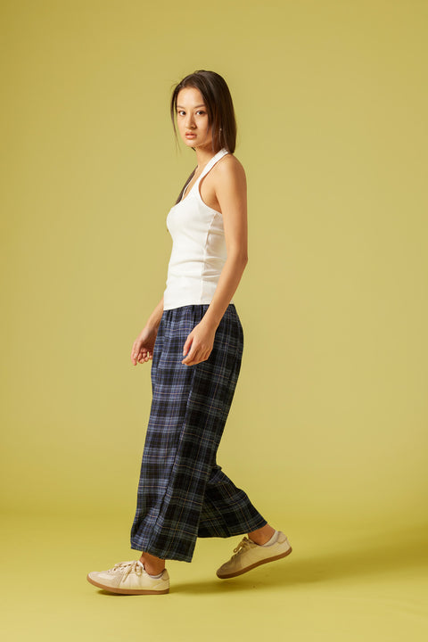 EKRU — PAMUKLU HALTER TOP