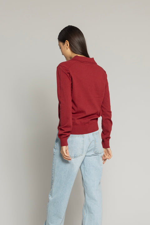 BORDO — POLO YAKA TRİKO KAZAK
