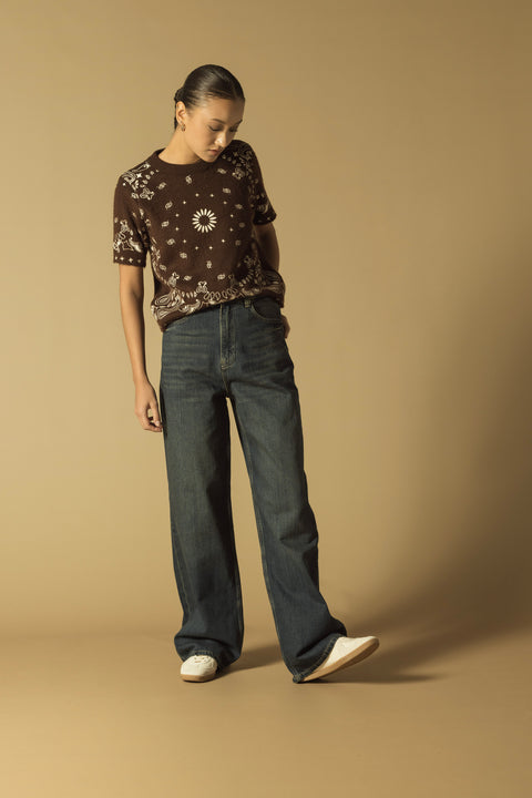 MAVİ — STRAIGHT FIT DENIM PANTOLON