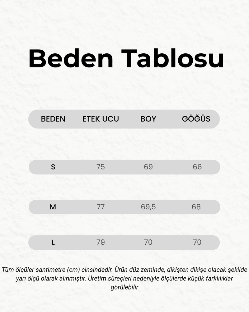 Beden Tablosu