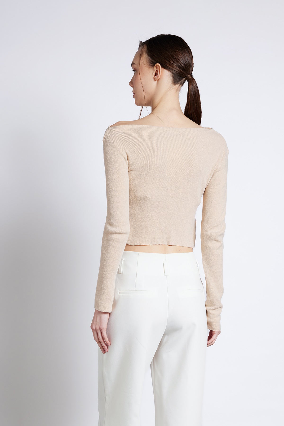 Asimetrik Triko Top