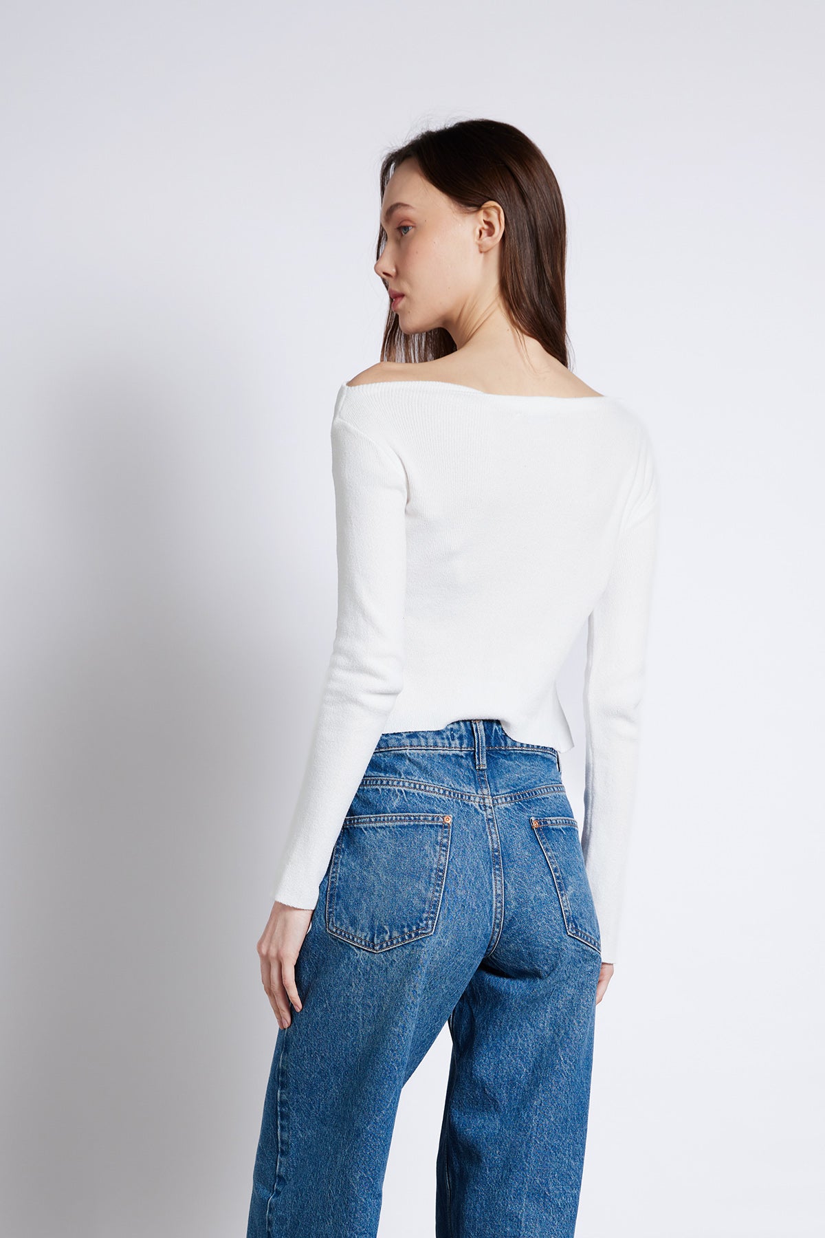 Asimetrik Triko Top