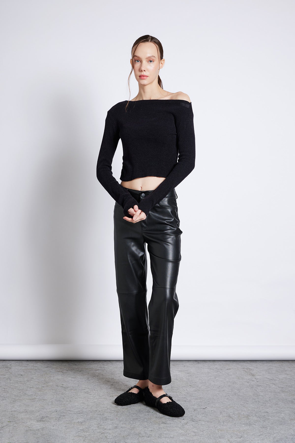 Asimetrik Triko Top