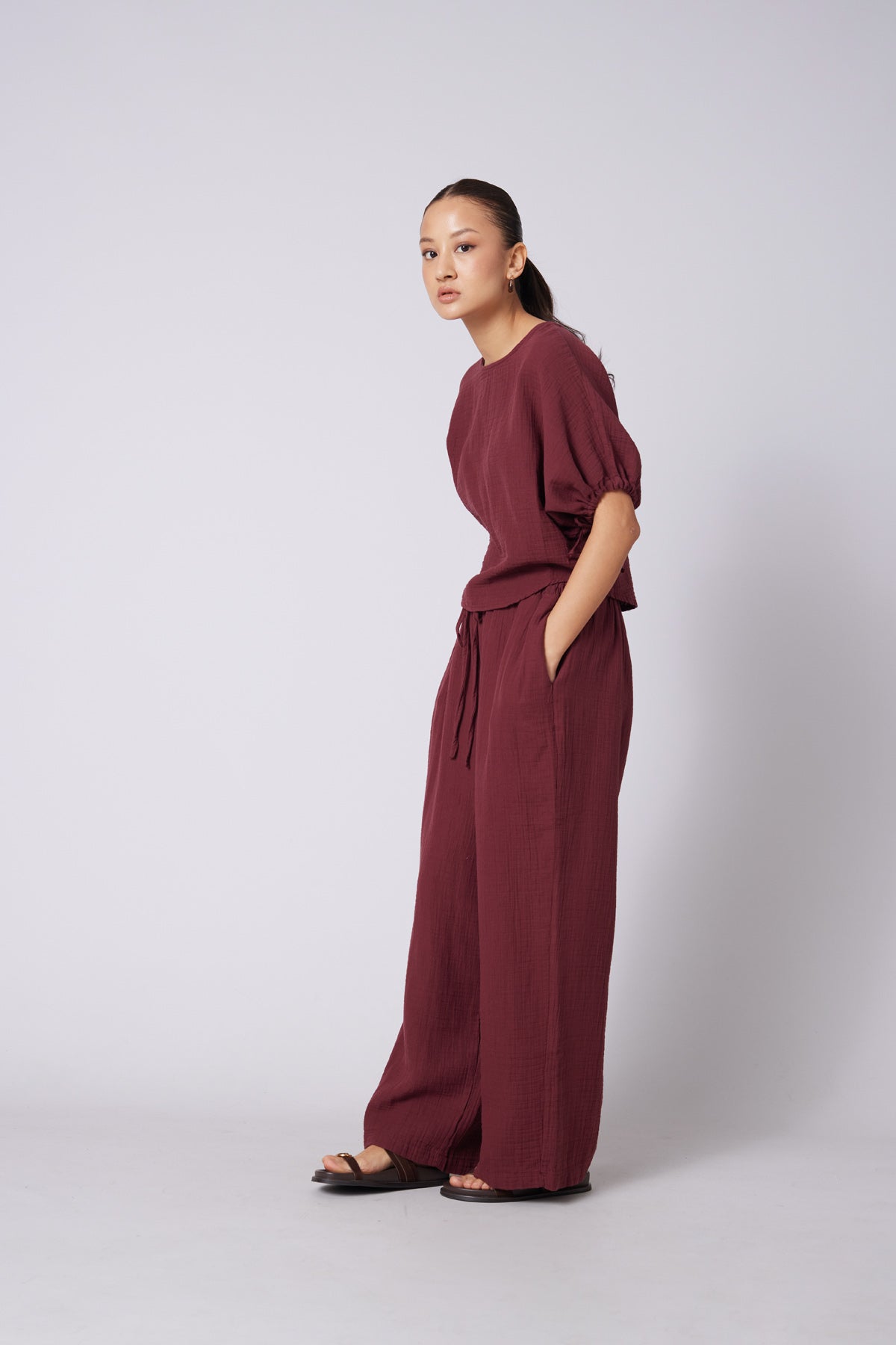 BAĞCIKLI STRAIGHT FIT PANTOLON