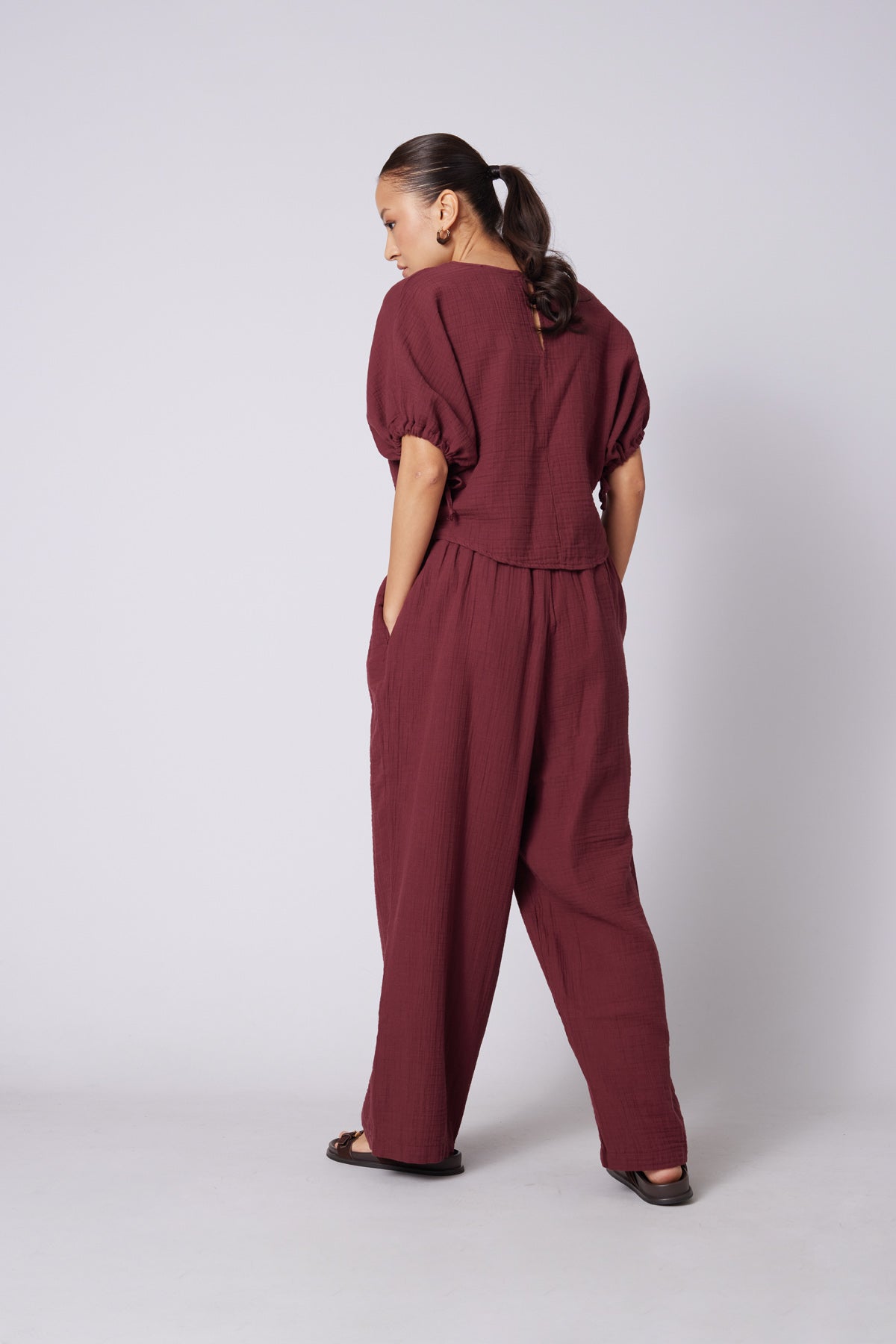 BAĞCIKLI STRAIGHT FIT PANTOLON