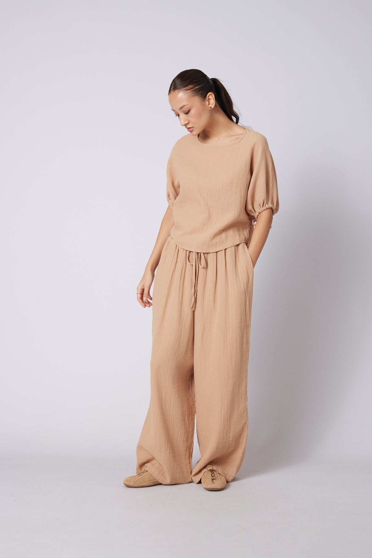 BAĞCIKLI STRAIGHT FIT PANTOLON