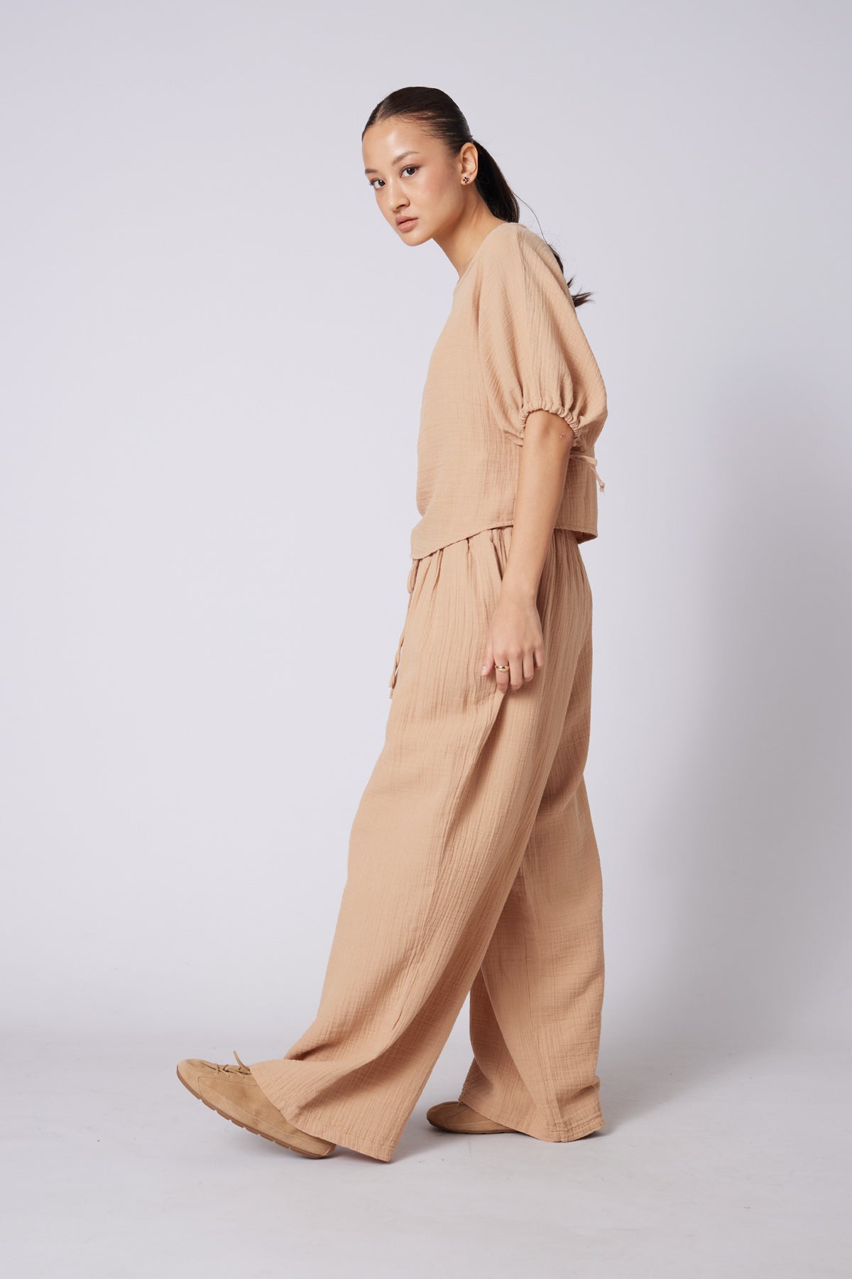 BAĞCIKLI STRAIGHT FIT PANTOLON