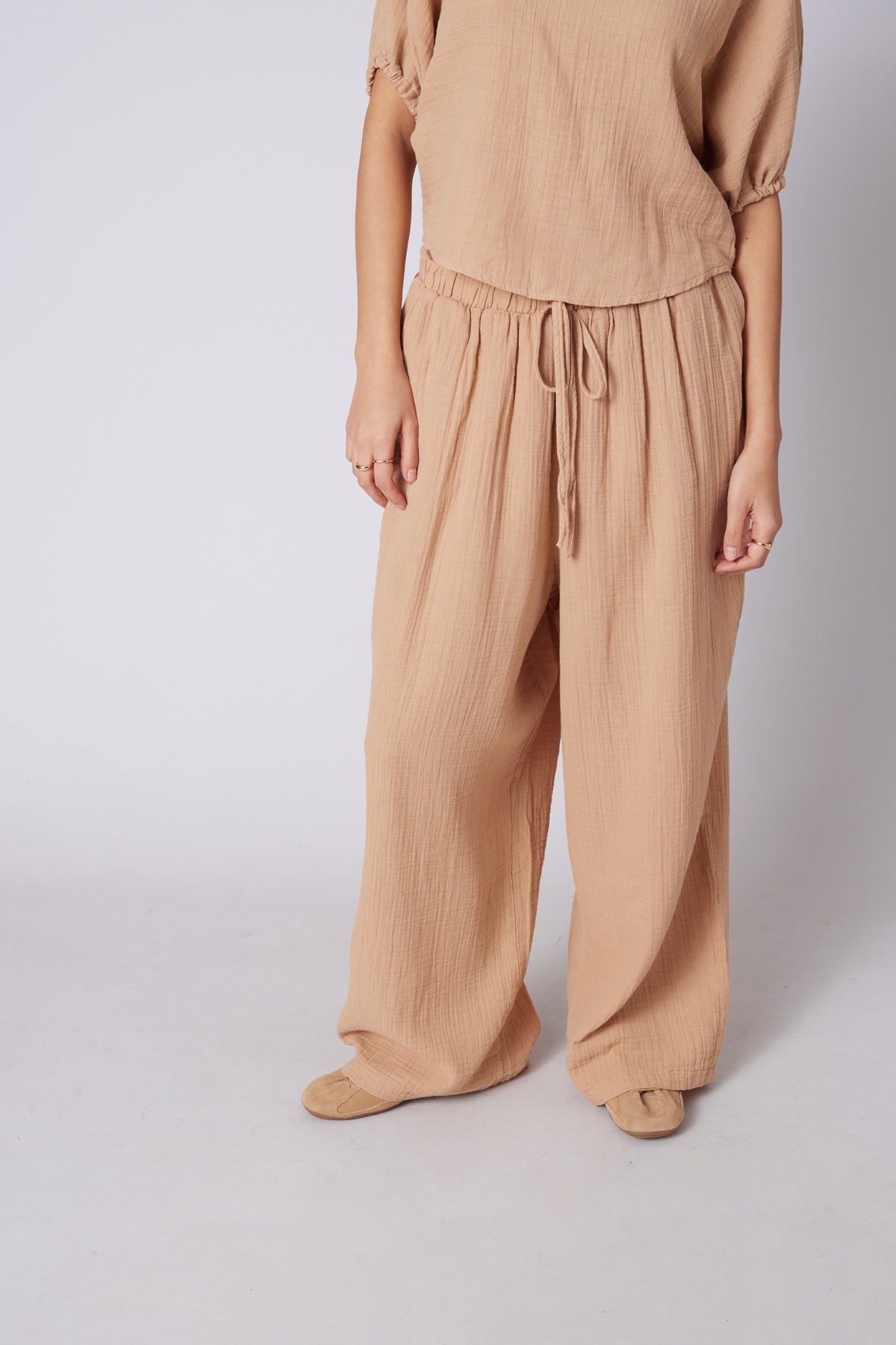 BAĞCIKLI STRAIGHT FIT PANTOLON
