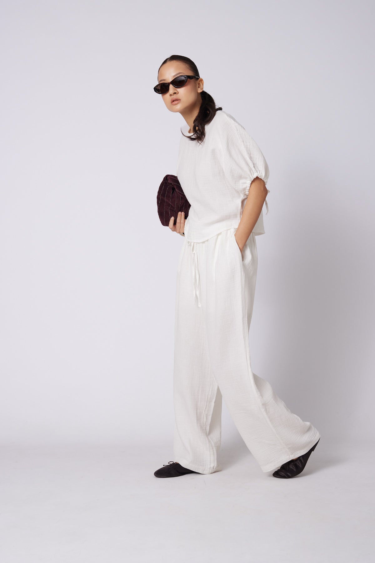 BAĞCIKLI STRAIGHT FIT PANTOLON