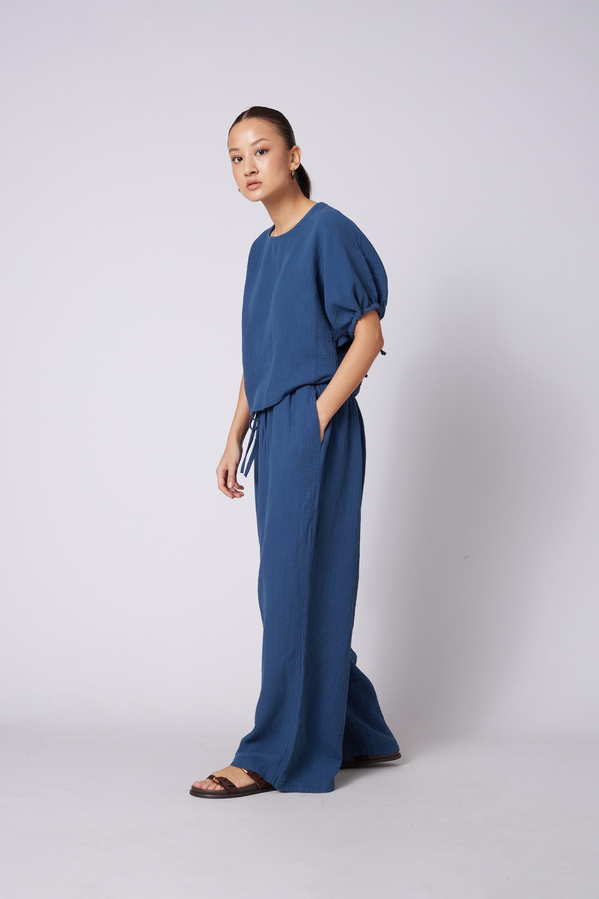 BAĞCIKLI STRAIGHT FIT PANTOLON