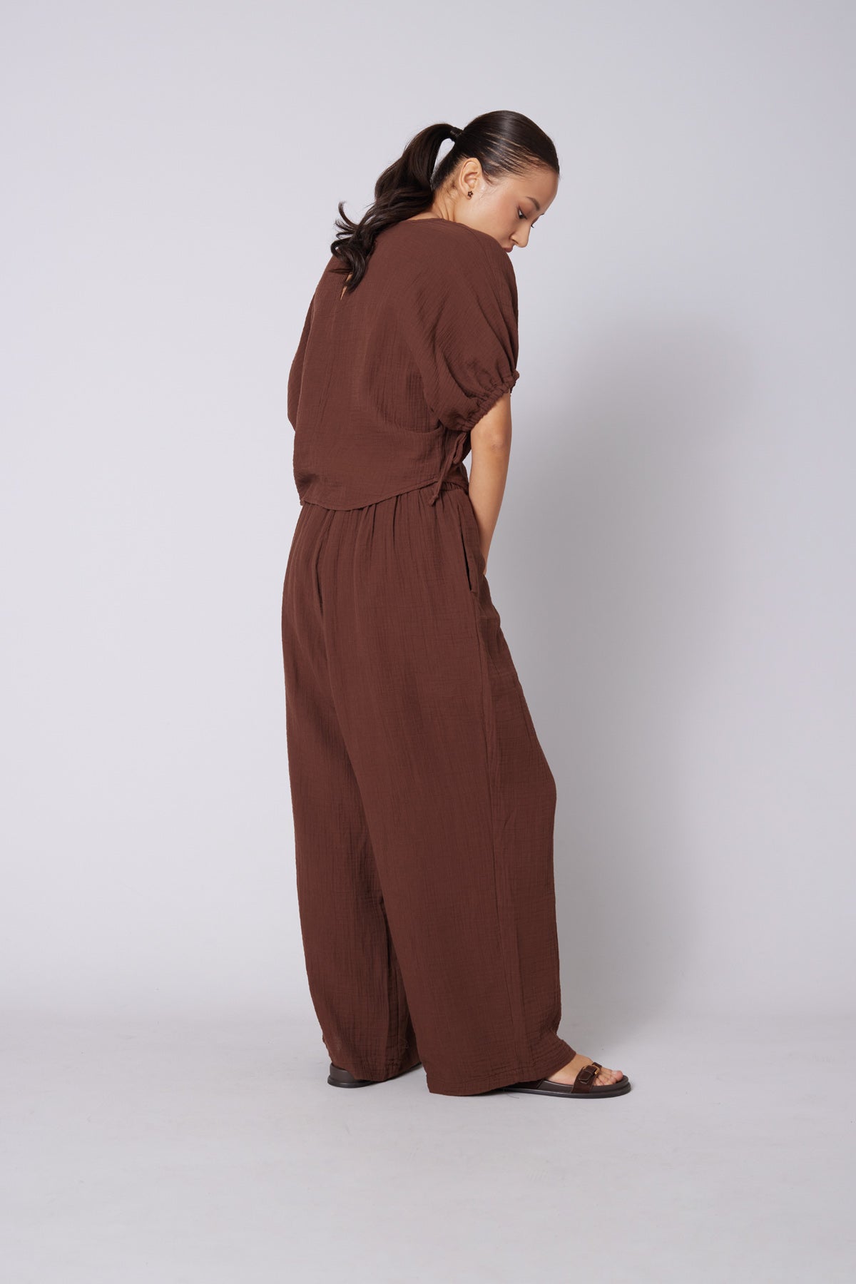 BAĞCIKLI STRAIGHT FIT PANTOLON