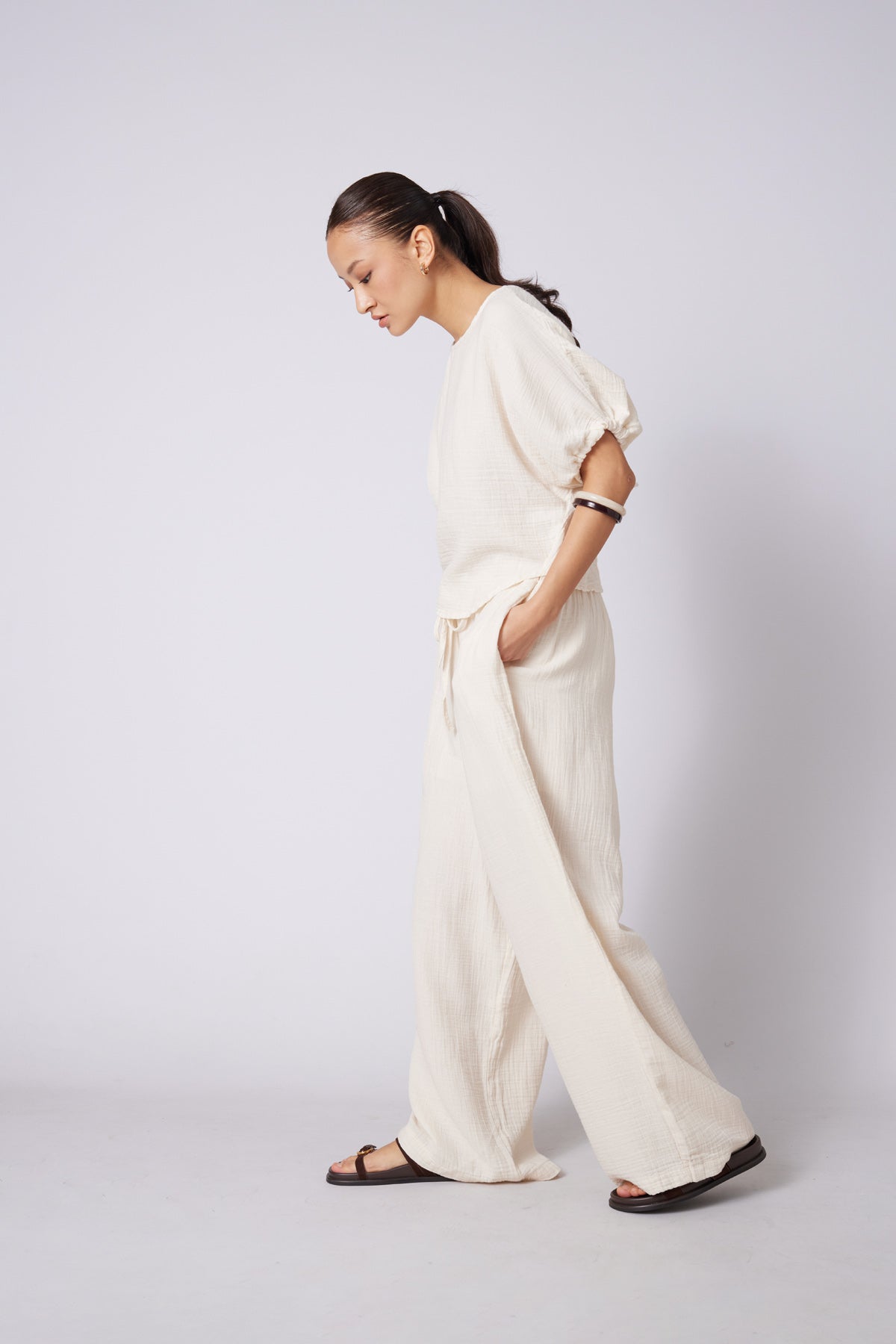 BAĞCIKLI STRAIGHT FIT PANTOLON