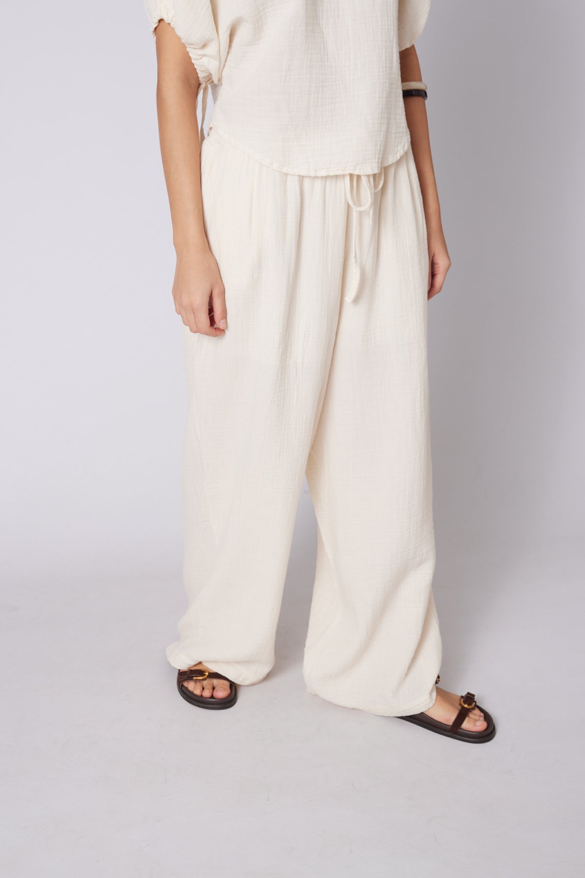 BAĞCIKLI STRAIGHT FIT PANTOLON