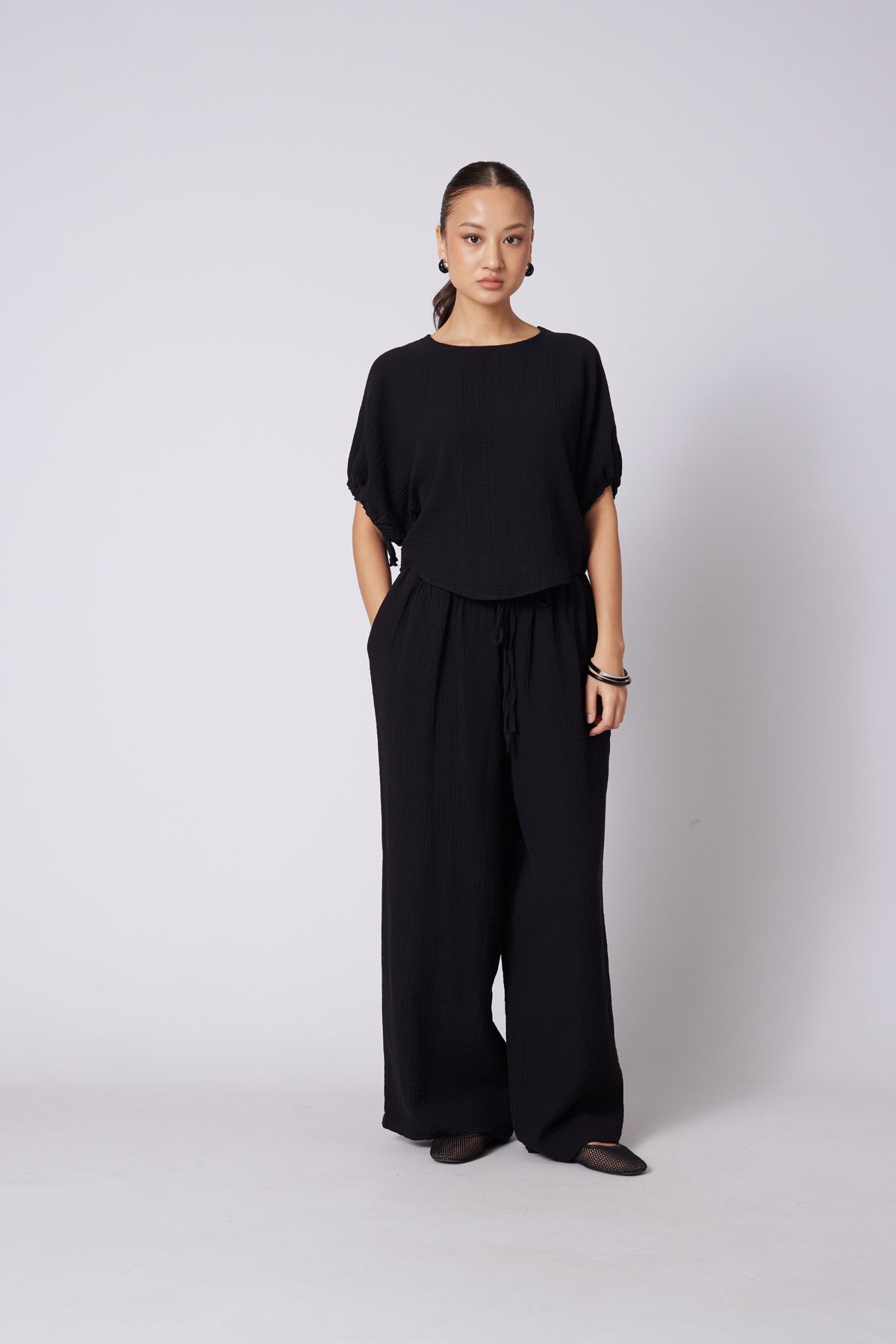BAĞCIKLI STRAIGHT FIT PANTOLON