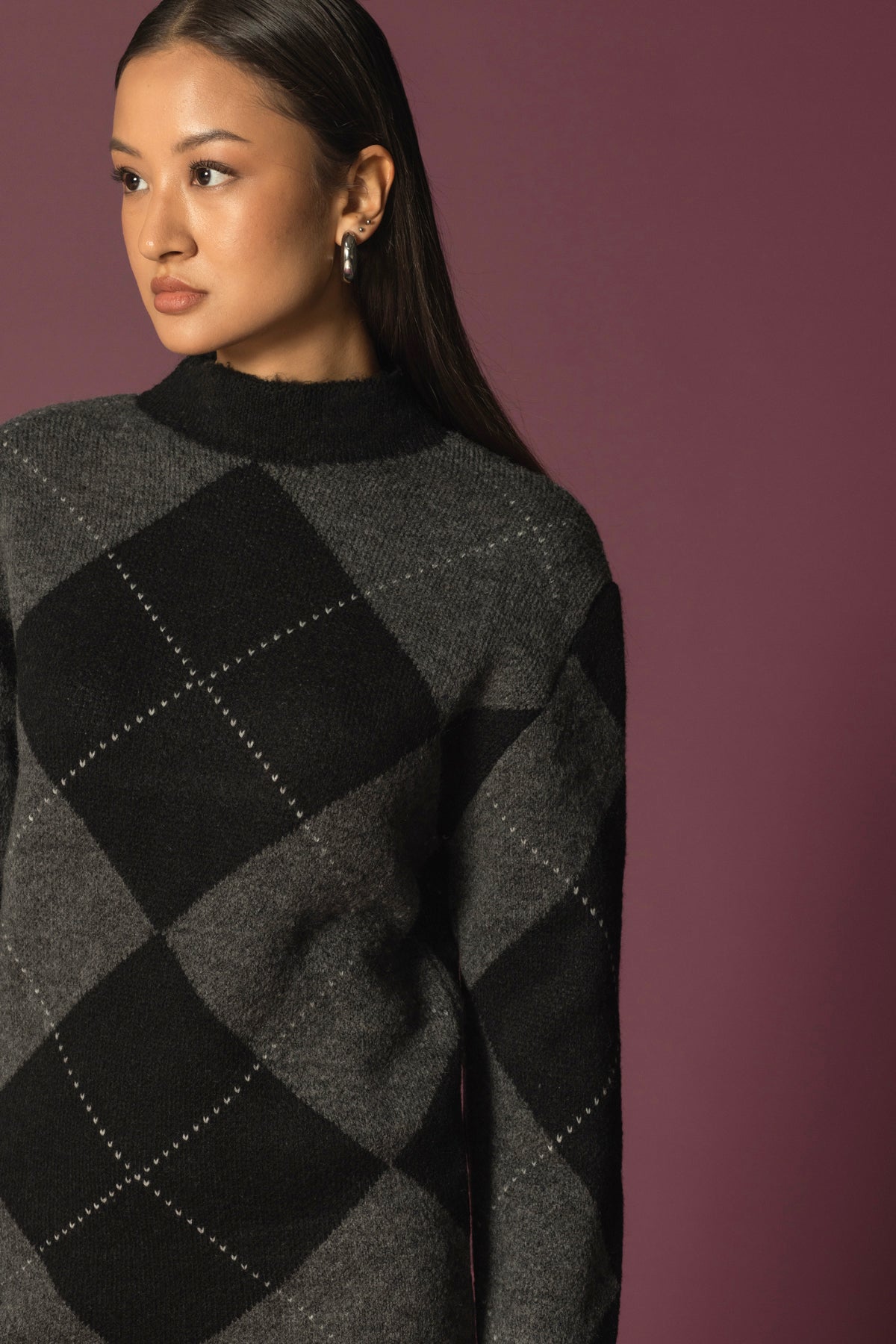 BAKLAVA DESEN ELBİSE