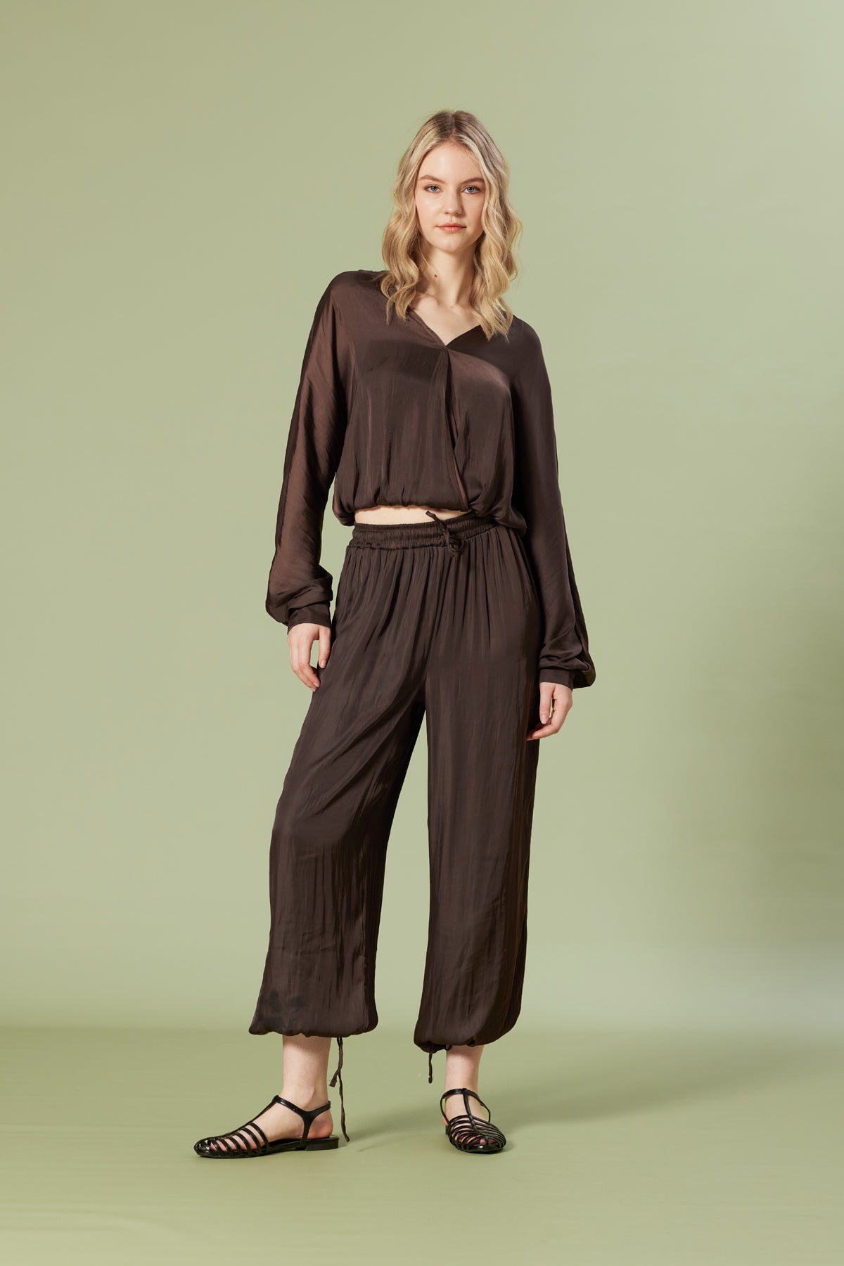BELİ LASTİKLİ BALON PANTOLON