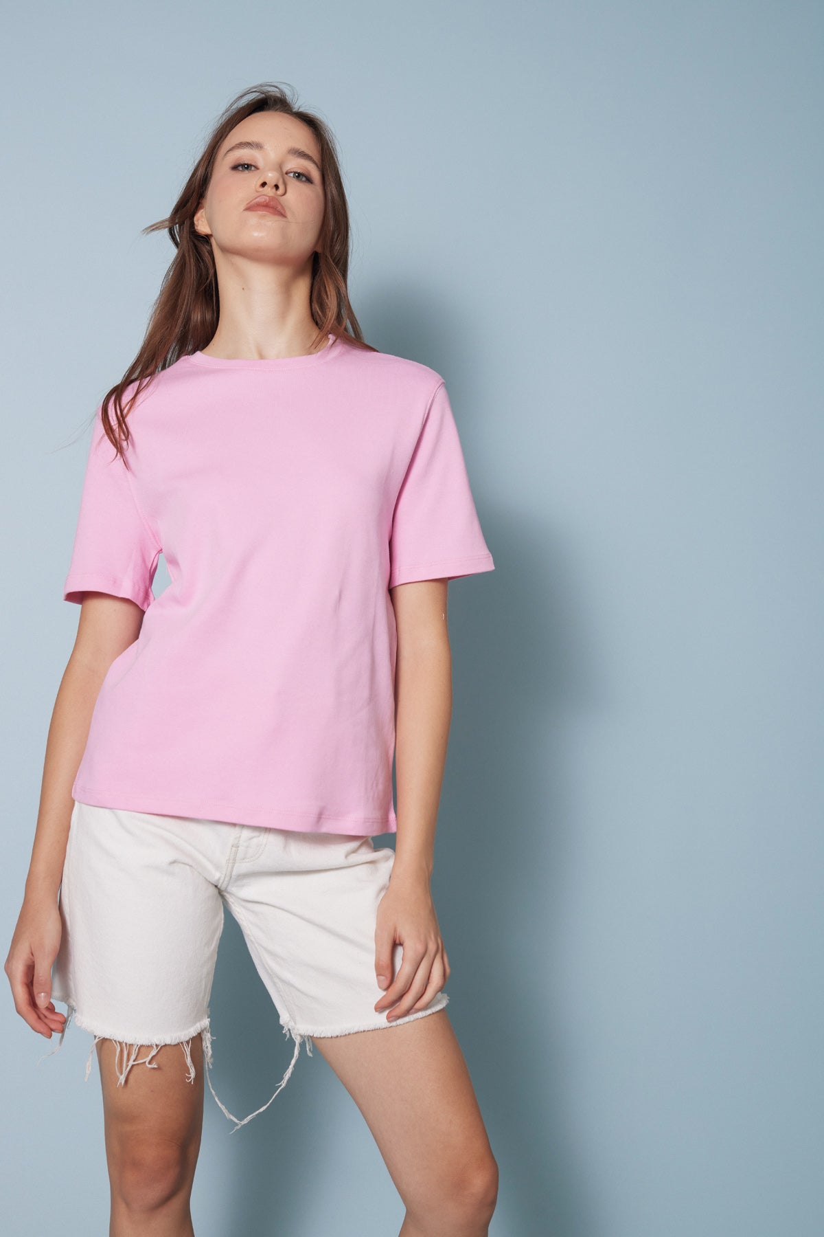 BİSİKLET YAKA T-SHIRT