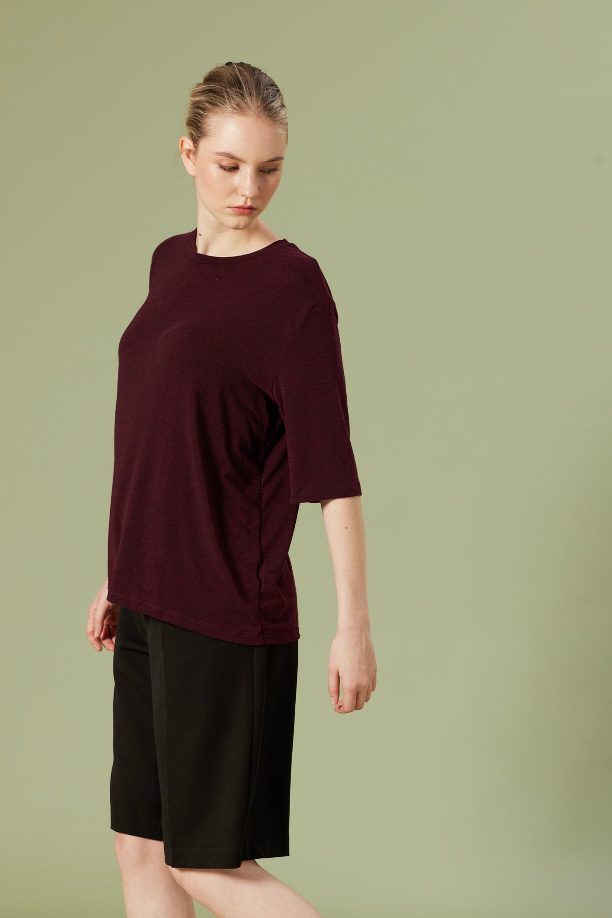 BİSİKLET YAKA T-SHIRT