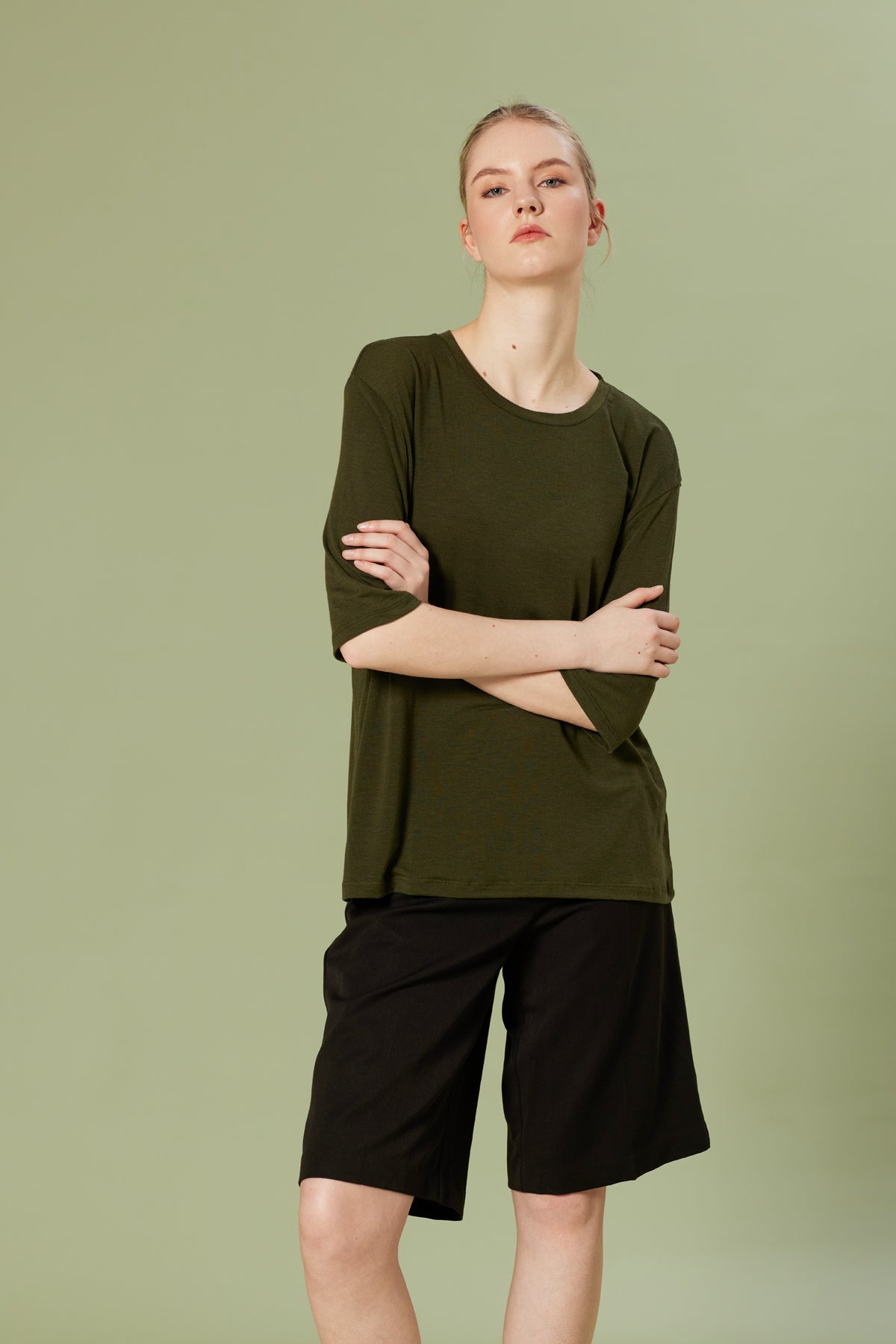 BİSİKLET YAKA T-SHIRT