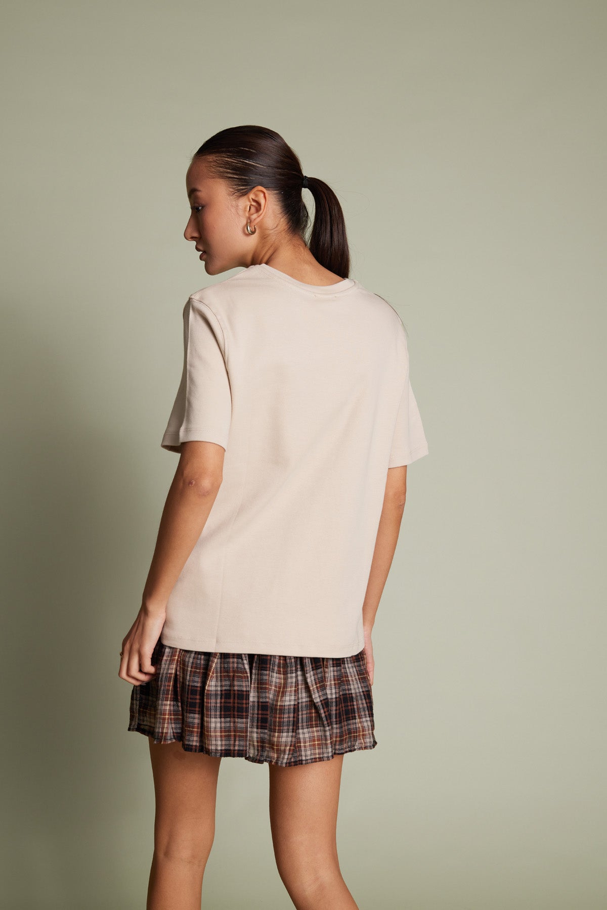 BİSİKLET YAKA T-SHIRT