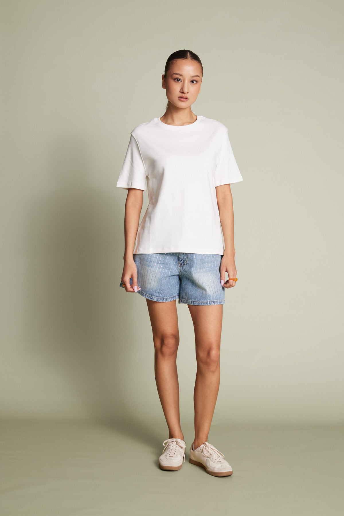 BİSİKLET YAKA T-SHIRT