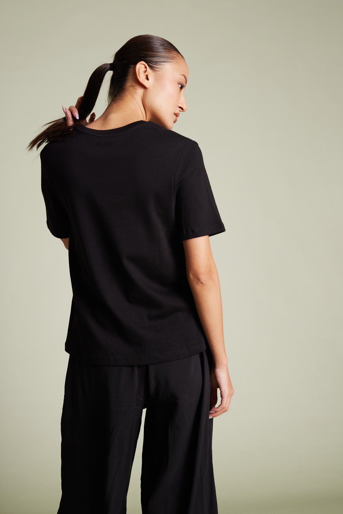 BİSİKLET YAKA T-SHIRT