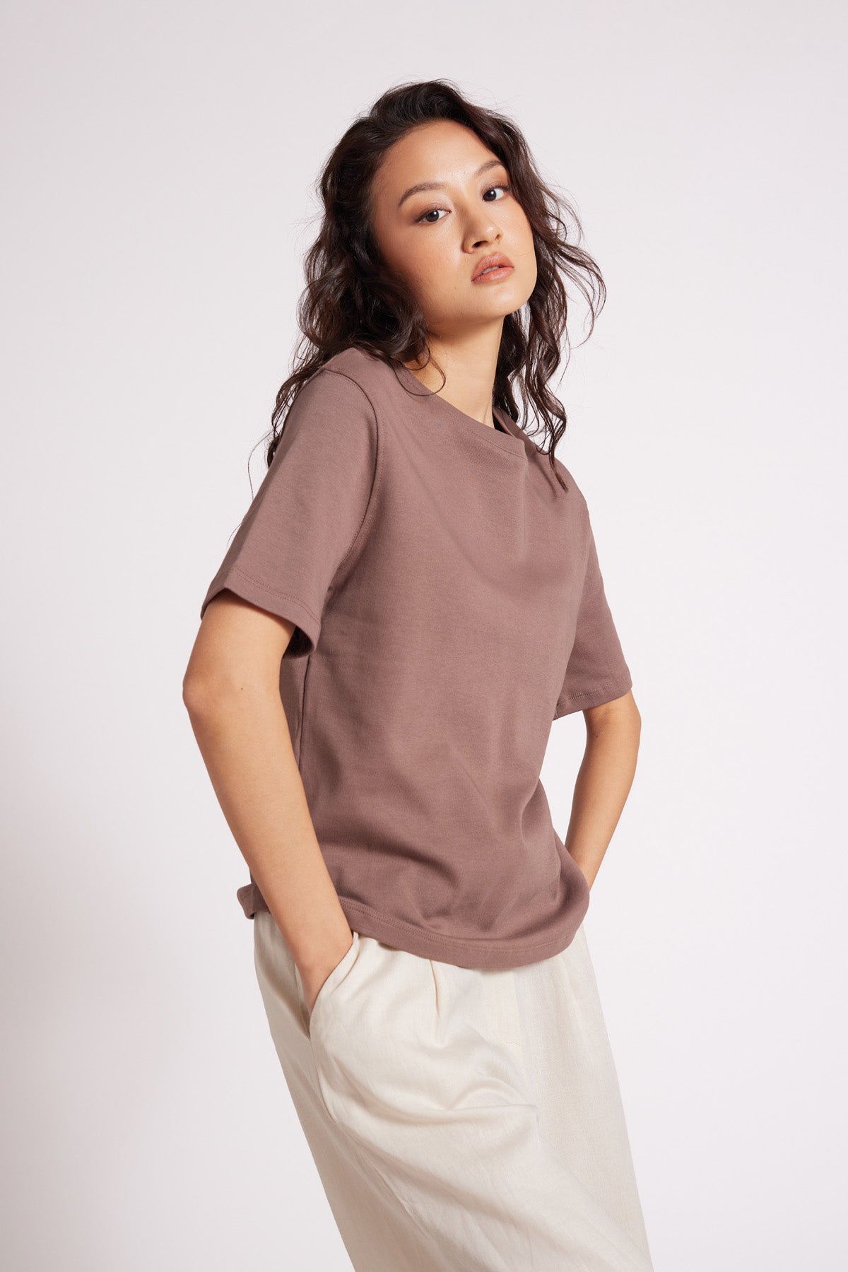 BİSİKLET YAKA T-SHIRT