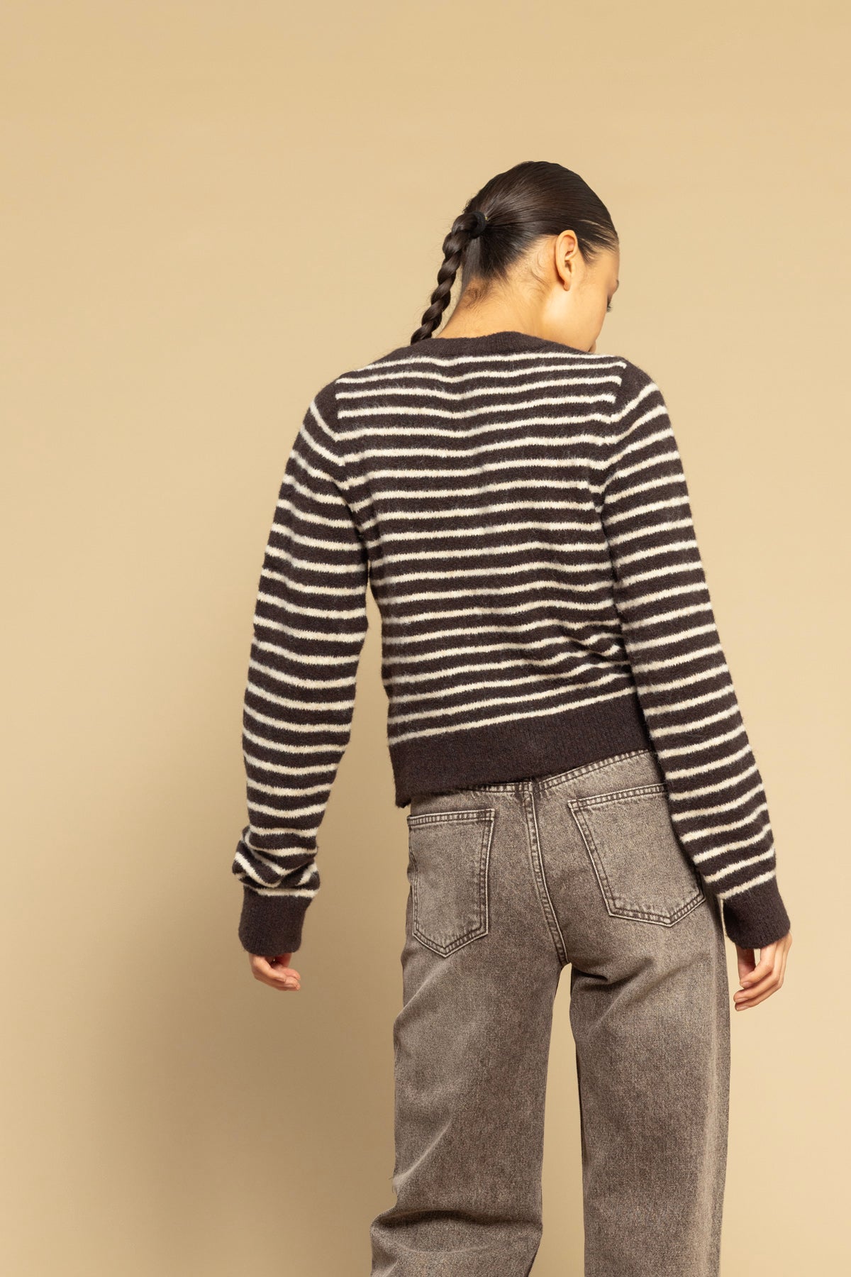 ÇİZGİLİ TRİKO HIRKA