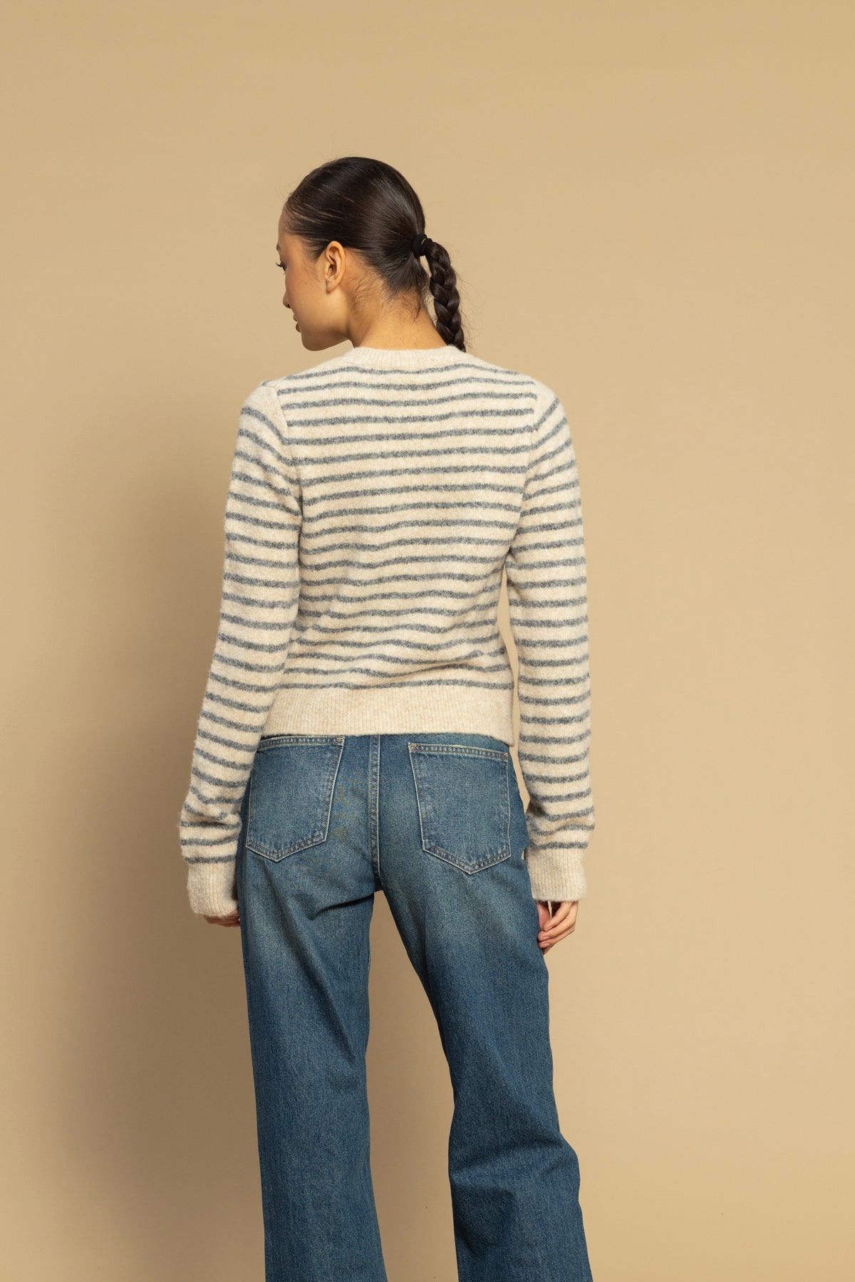 ÇİZGİLİ TRİKO HIRKA