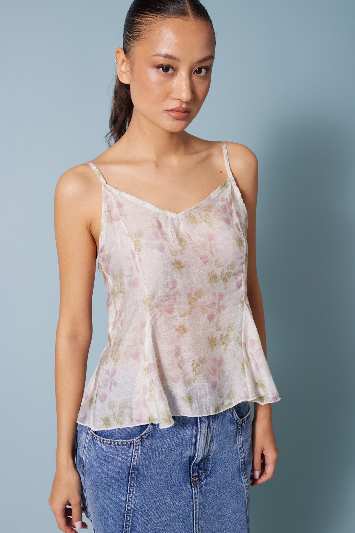 DESENLİ PEPLUM TOP