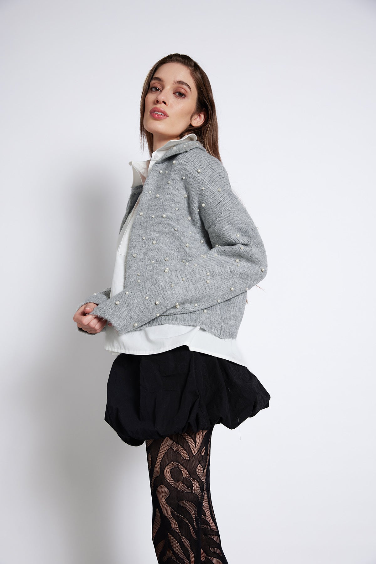 İNCİLİ TRİKO HIRKA