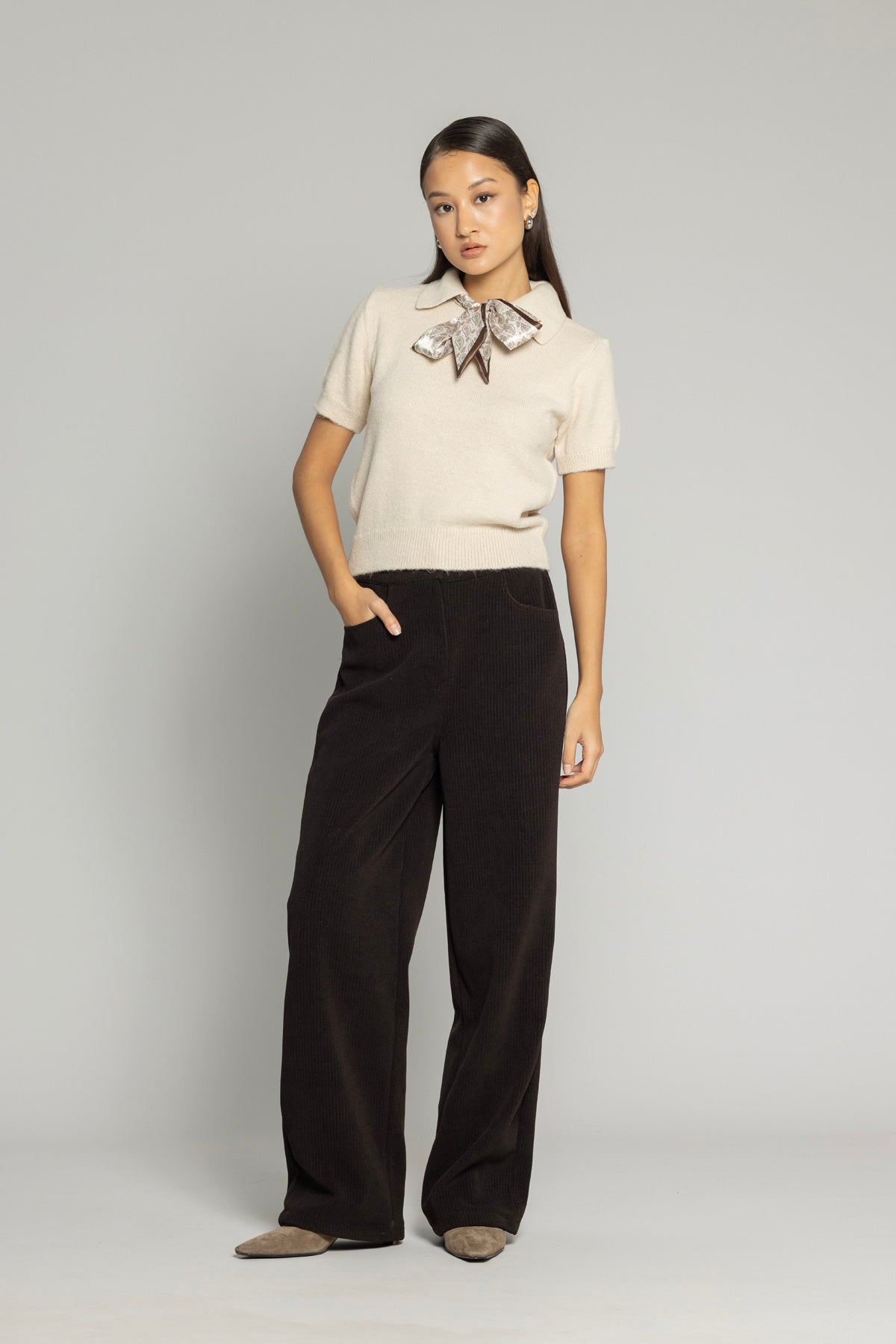 KADİFE PALAZZO PANTOLON