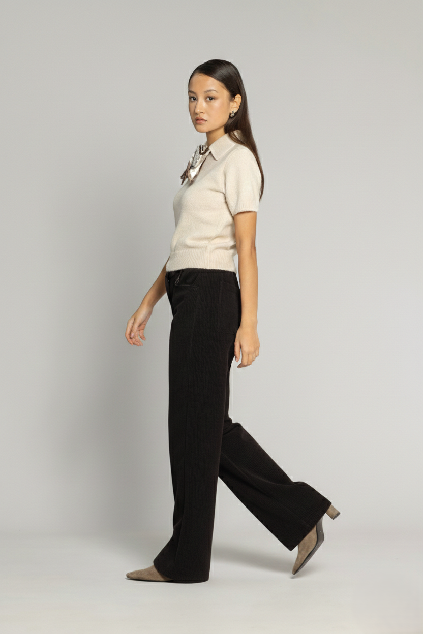 KADİFE PALAZZO PANTOLON