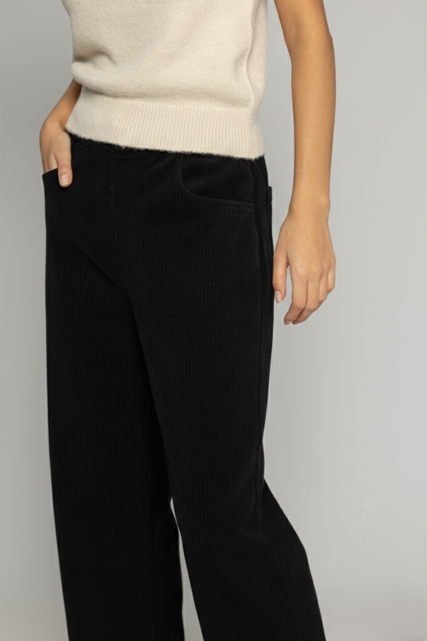 KADİFE PALAZZO PANTOLON