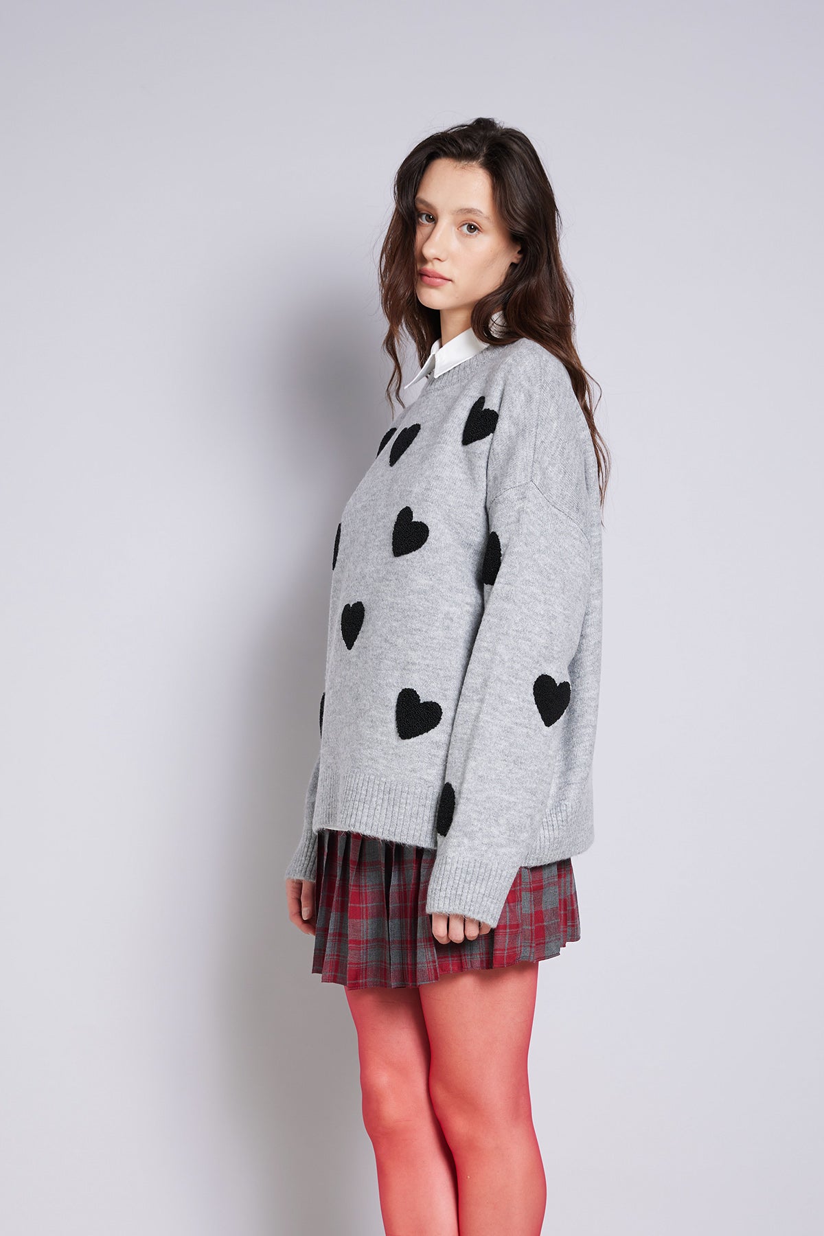 KALP NAKIŞLI TRİKO KAZAK