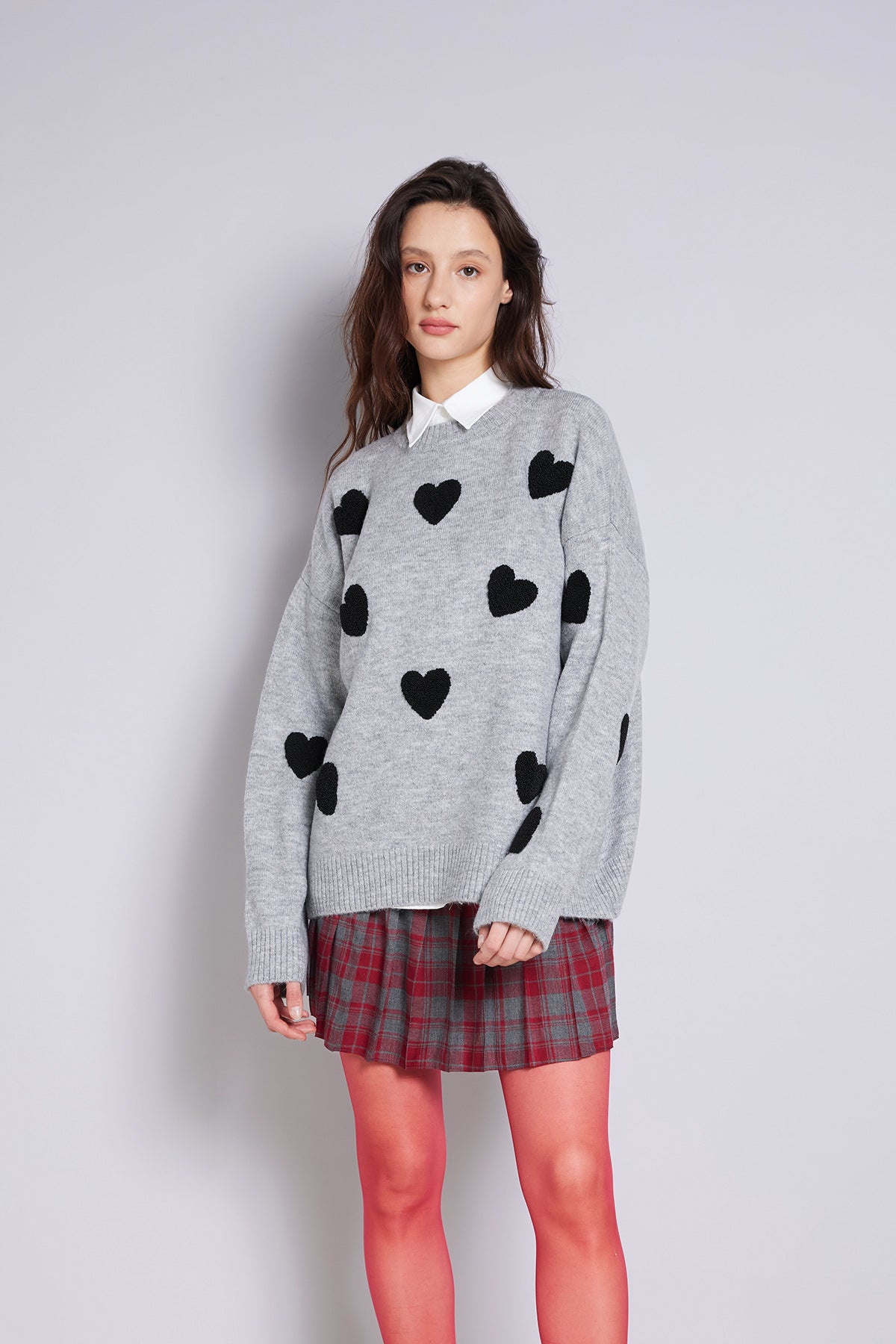 KALP NAKIŞLI TRİKO KAZAK