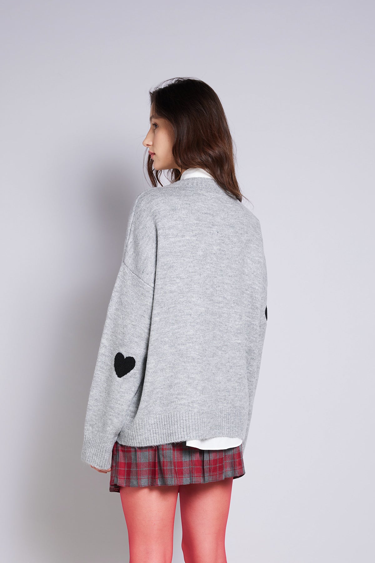 KALP NAKIŞLI TRİKO KAZAK