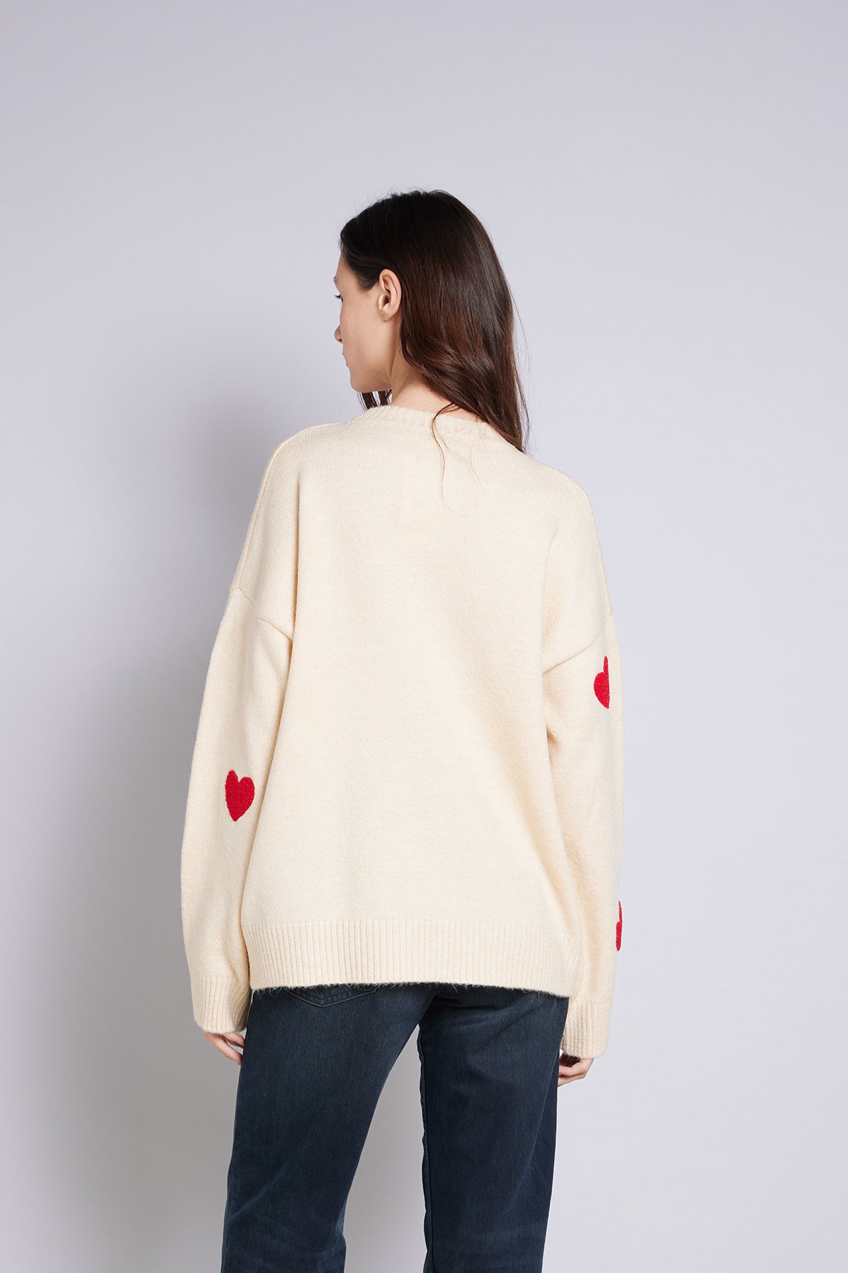 KALP NAKIŞLI TRİKO KAZAK