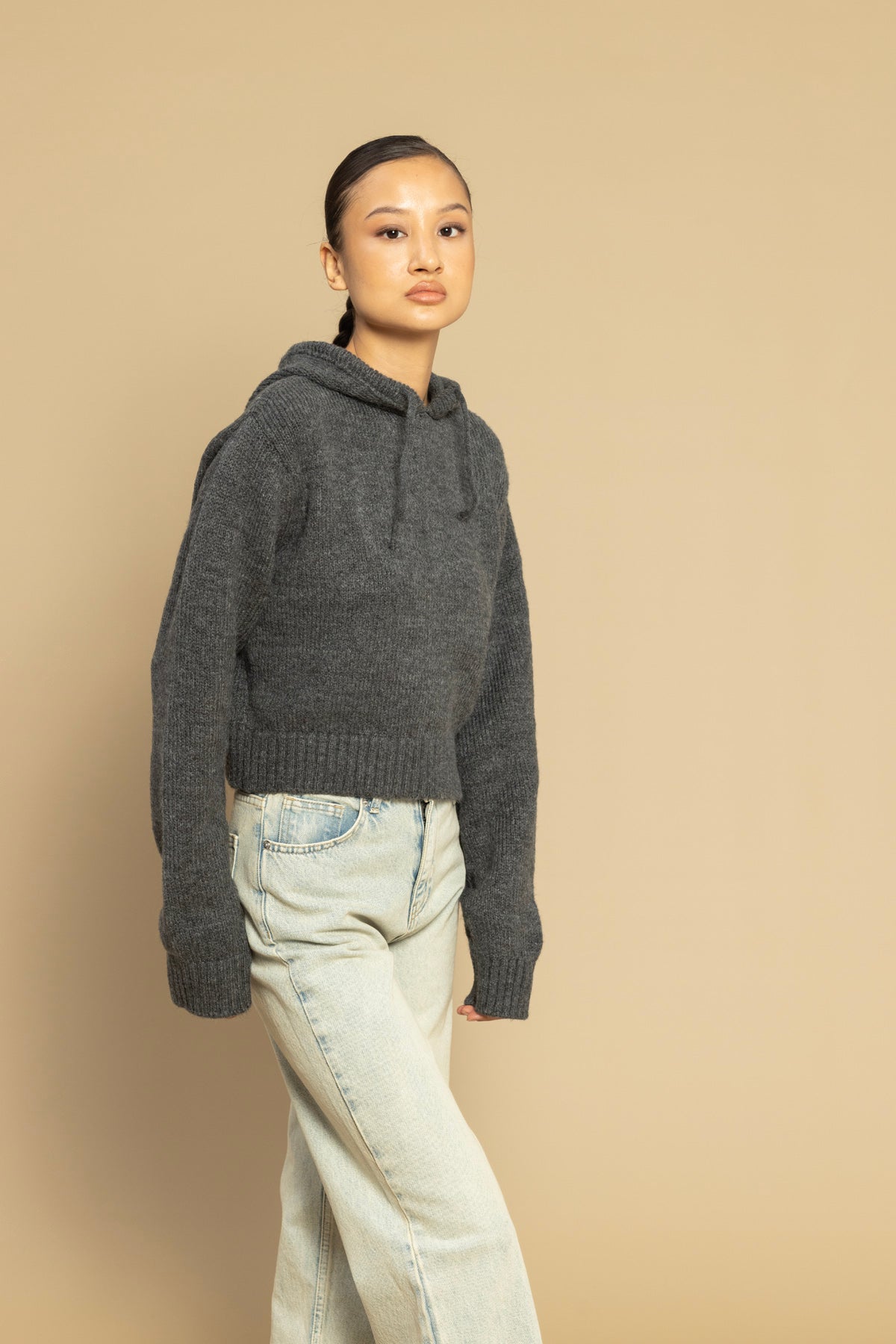 KAPÜŞONLU TRİKO KAZAK