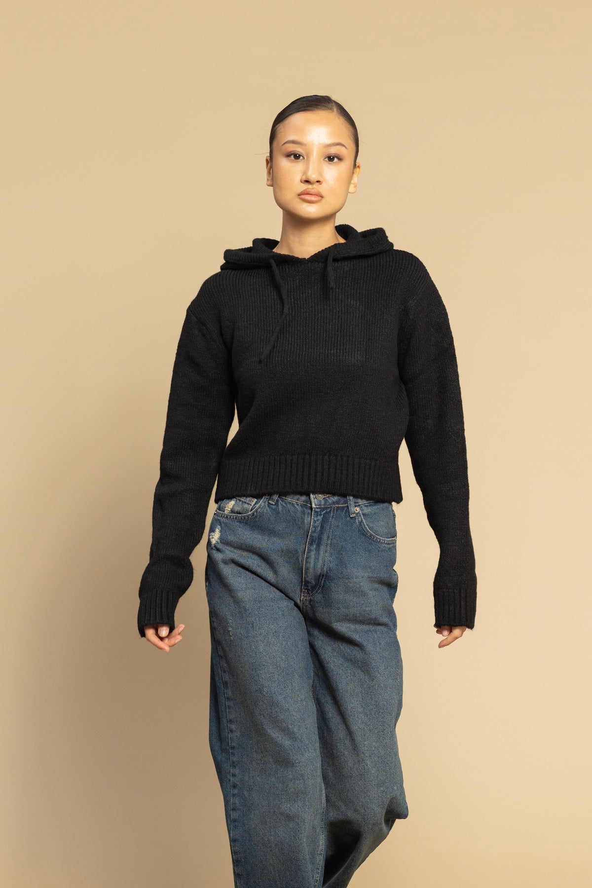 KAPÜŞONLU TRİKO KAZAK