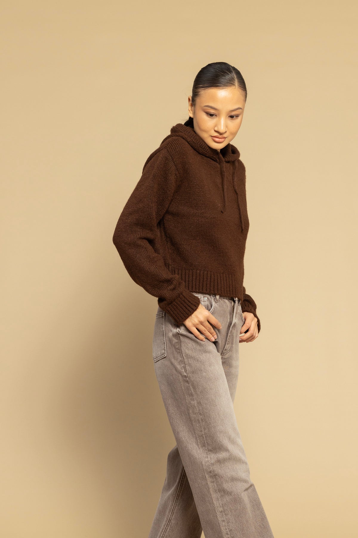 KAPÜŞONLU TRİKO KAZAK