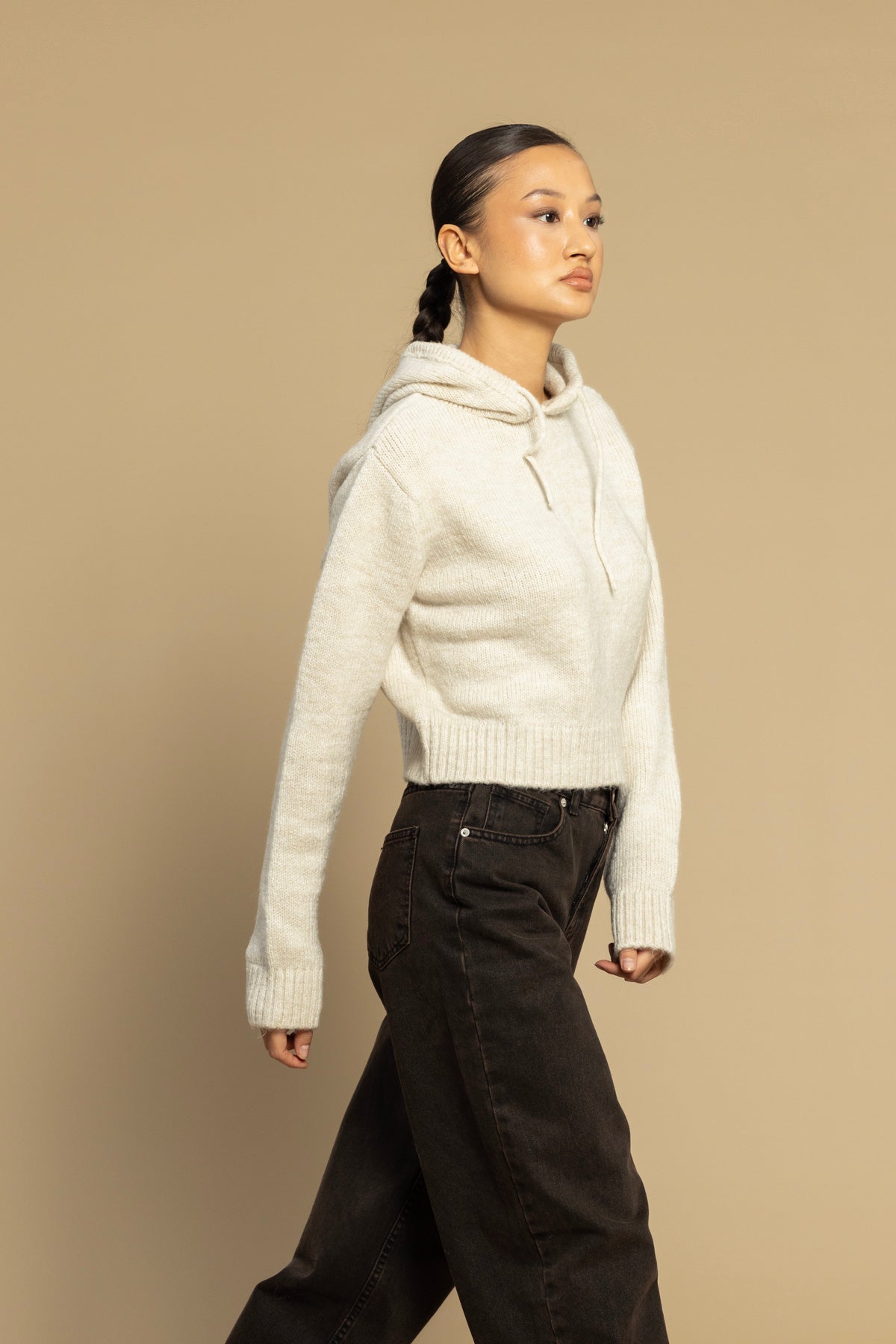 KAPÜŞONLU TRİKO KAZAK