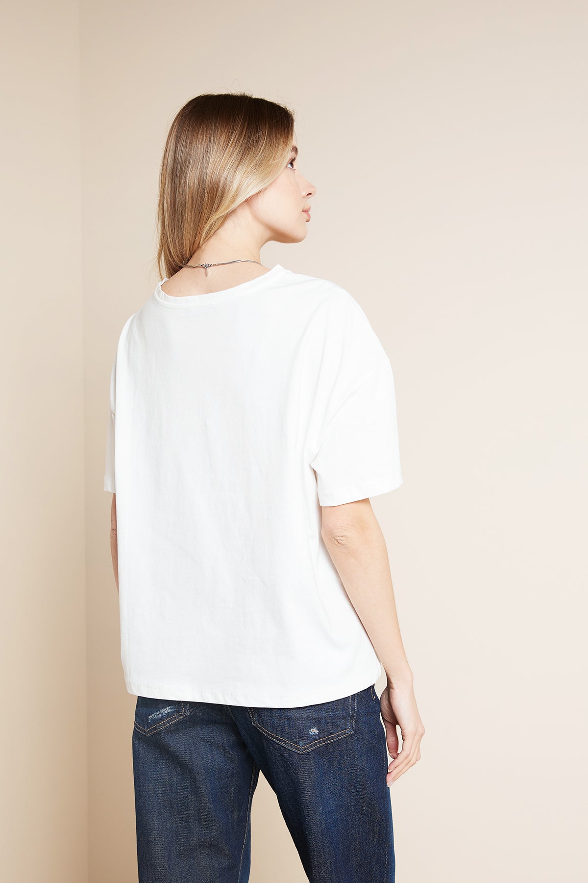 KIZ BASKILI T-SHIRT