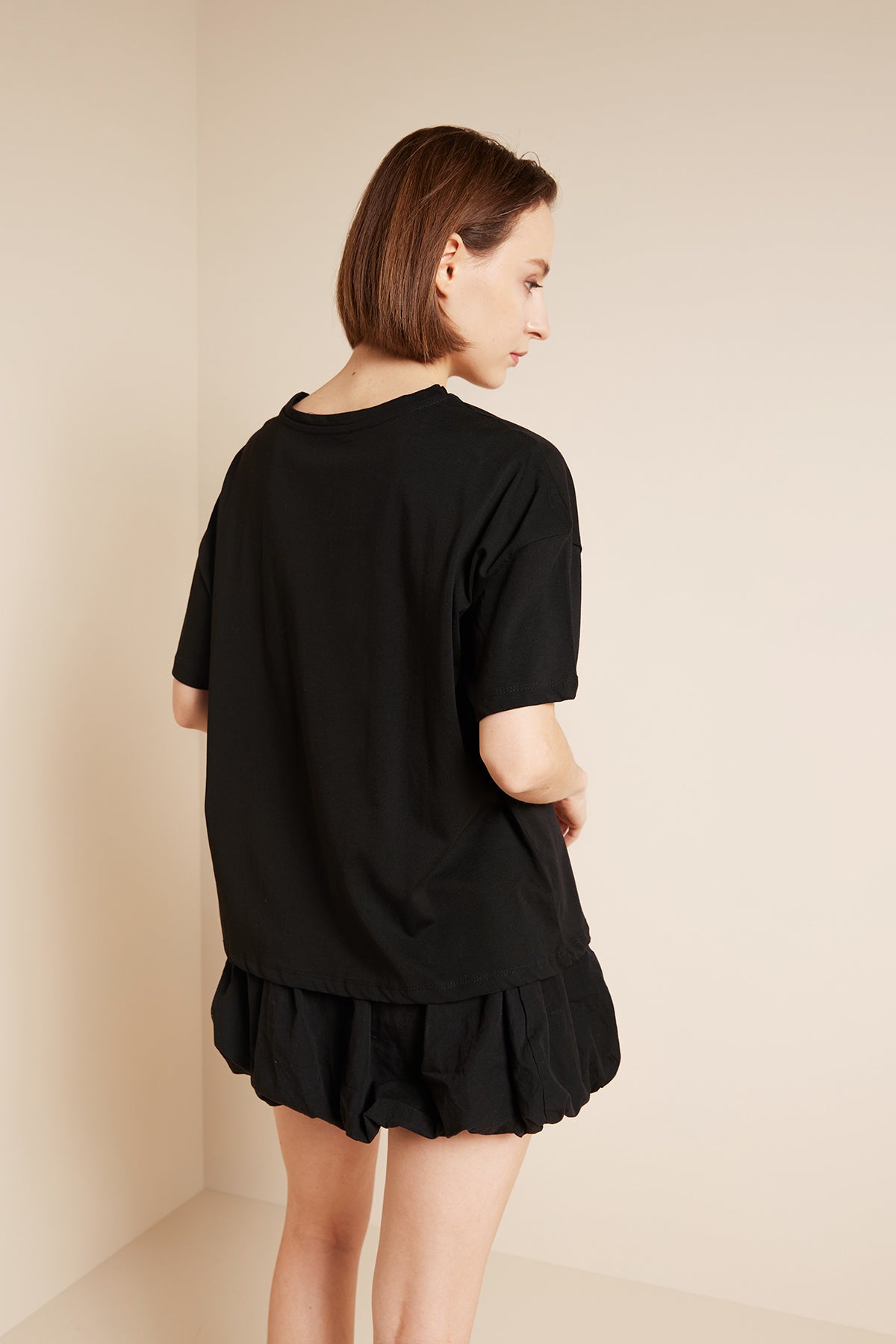 KIZ BASKILI T-SHIRT